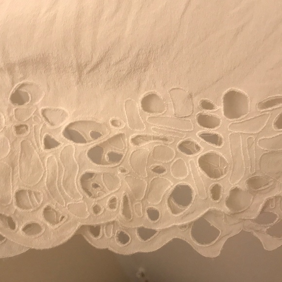 Off white silk blouse - Picture 3 of 4